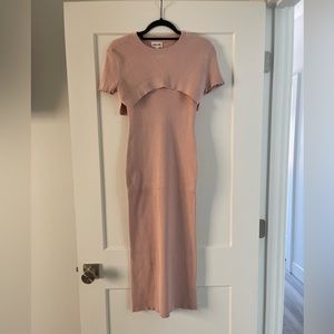 Open edit midi dress